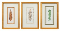 Lot of 3 Hand Colored Etchings - Tidwell & Hinson.