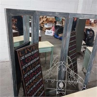 decorative mirror dressing screen