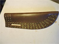 Brass and leather sheath