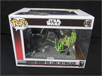 MARK HAMILL SIGNED VADER VS LUKE FUNKO COA