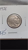 1928 Buffalo Nickel