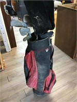 GOLF BAG AND CLUBS GOLF BAG AND CLUBS
