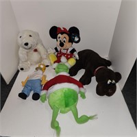 Vintage Stuffed Animal Assortment and more