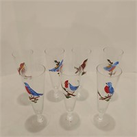 Bird Pilsner Glasses