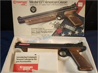 Crosman model 1377 pellet or BB pistol