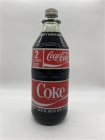 1980’s Coca-Cola Glass 2 Liter Bottle