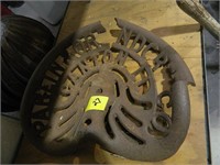 Cast Iron Tractor Seat