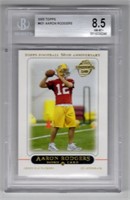 Aaron Rodgers Rookie Card 2005 Topps 50th