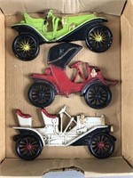 Vtg Cast Aluminum Car Wall Decor