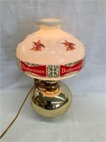 Vintage Budweiser Beer Plastic Wall Sconce,