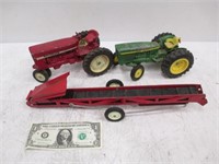 Vintage Die-Cast Farm Toys - As Shown -