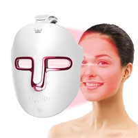 Zupora Red Light Therapy Mask,7 Color Led Face Ma