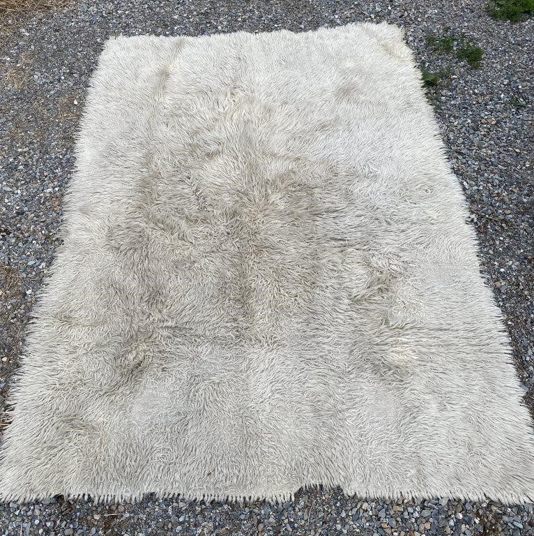 Shag Woven Wool Rug