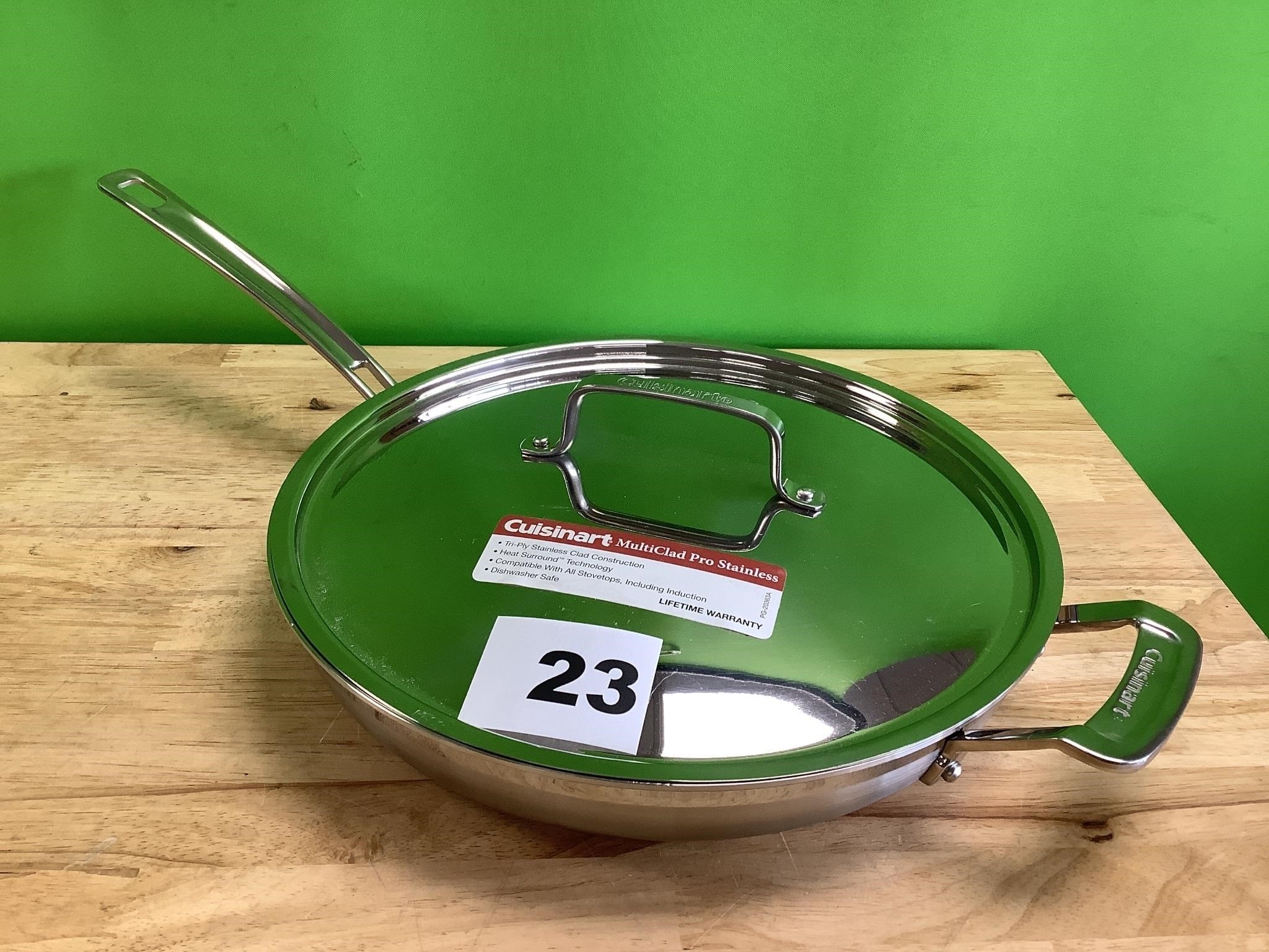 Cuisinart MultiClad 12” Stainless Steel Skillet