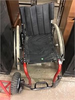 Wheelchair - tired are worn