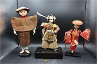 Meji Era Warrior Doll and Others