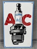 AC SPARK PLUGS Enamel Sign - 300 x 480 
Modern
