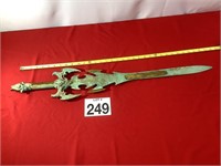 24" BRASS FANTASY SWORD