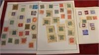 CANADA COLLECTION CUT POSTAL STATIONARY STAMPS