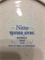 Nitro Heather Stone Bamboo Dishware