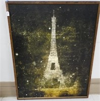 Eiffel Tower Marquee Light Print