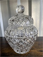 Crystal Biscuit Jar