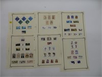 Russia 1991 Stamps complete on pages, MH