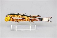 7" Folk Art Fish Spearing Decoy by Unknown Maker,