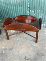 Solid mahogany Butler’s table