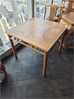 Elegant Square Wooden Table - 37" X 37" X 32"