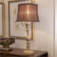 Decor Therapy  Indoor Table Lamps Antique - Ivory