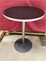 Metal And Wood Bistro Table