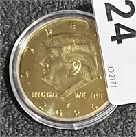 2024 Trump Gold Toned  Challenge Token