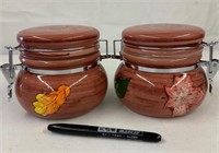 Vintage Biscuit Canisters