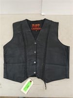 Hot leathers extra large leather vest