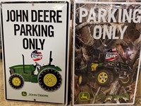 John Deere Parking Signs