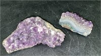 Purple Amethyst Crystal Rocks