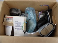 Box of New Moped Parts
