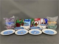 Christmas Ceramic Plates and Bowls