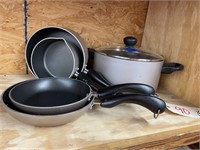 5 Pcs Farberware Nonstick Cookware