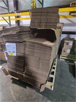 pallet of 11x6.5x7 cardboard boxes