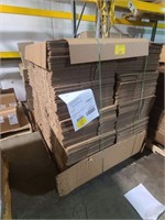 pallet of 11x6.5x7 cardboard boxes