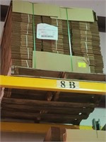 pallet of 11"x7"x4.5" cardboard boxes