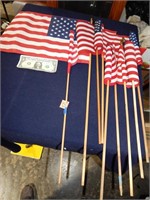 9ct American Flags
