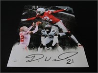 Denzel Ward Signed 8x10 Photo JSA COA