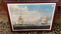 Framed Print of Ships