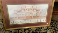 Monticello Framed Print