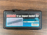 Craftsman 1/2 in impact sockets up to 1-1/16 inch