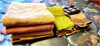 Lot of Towels and Face Cloths