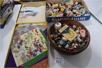 Albums & Sewing Items